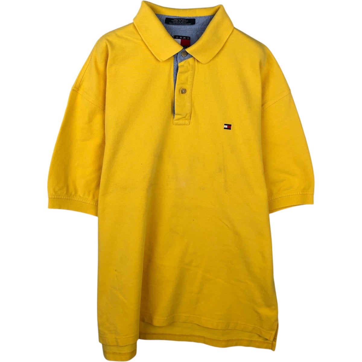 古着 90年代～ トミーヒルフィガー TOMMY HILFIGER 半袖 ポロシャツ