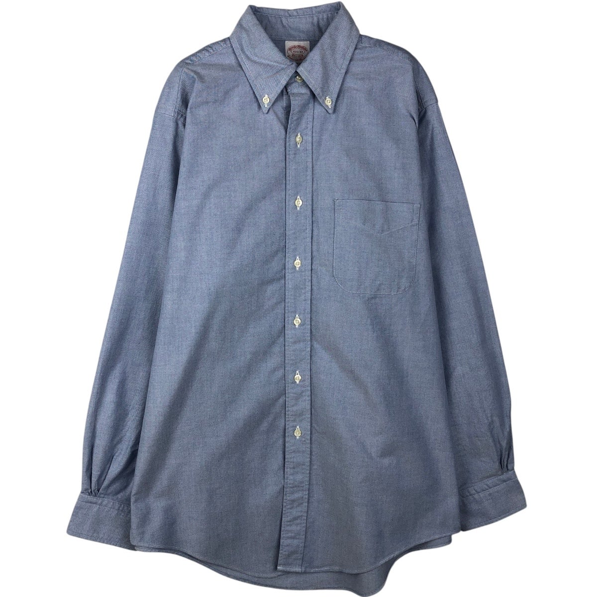 ブルックスブラザーズ ボタンダウンシャツ makers USA製 XL 古着 80～90年代 ブルックスブラザーズ Brooks Brothers Est.1818