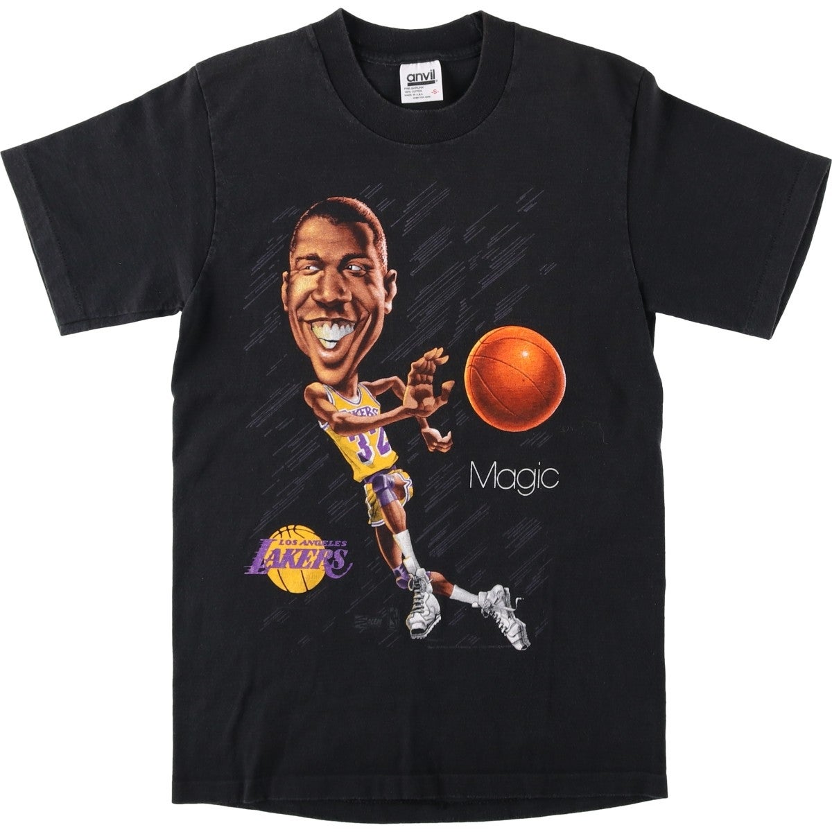 古着 ～90年代 アンビル Anvil NBA LOS ANGELES LAKERS ロサンゼルス