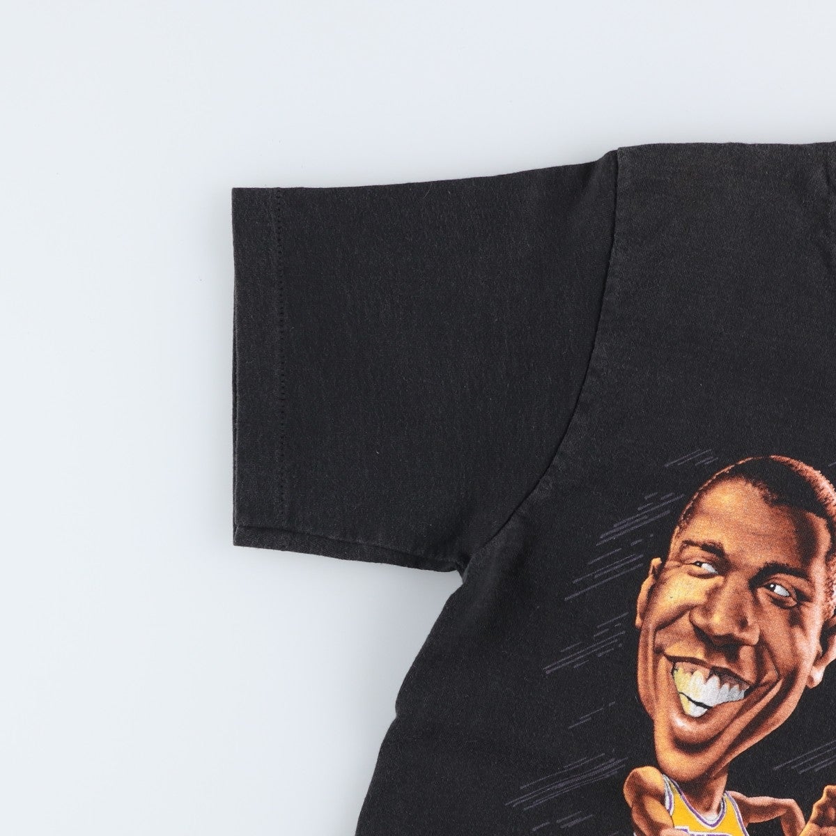 90s BELTON マジックジョンソンTシャツ レイカーズ ヴィンテージ 古着 古着 ～90年代 アンビル Anvil NBA LOS ANGELES LAKERS ロサンゼルス