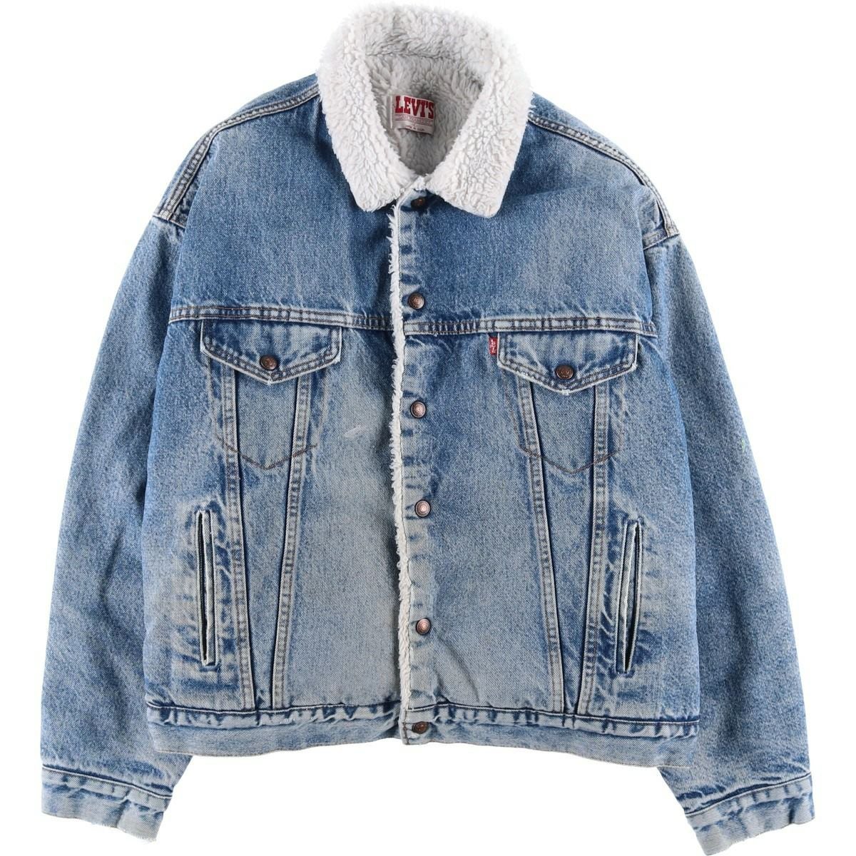 古着 90年代 リーバイス Levis 70609 0291 デニムボアジャケット USA製