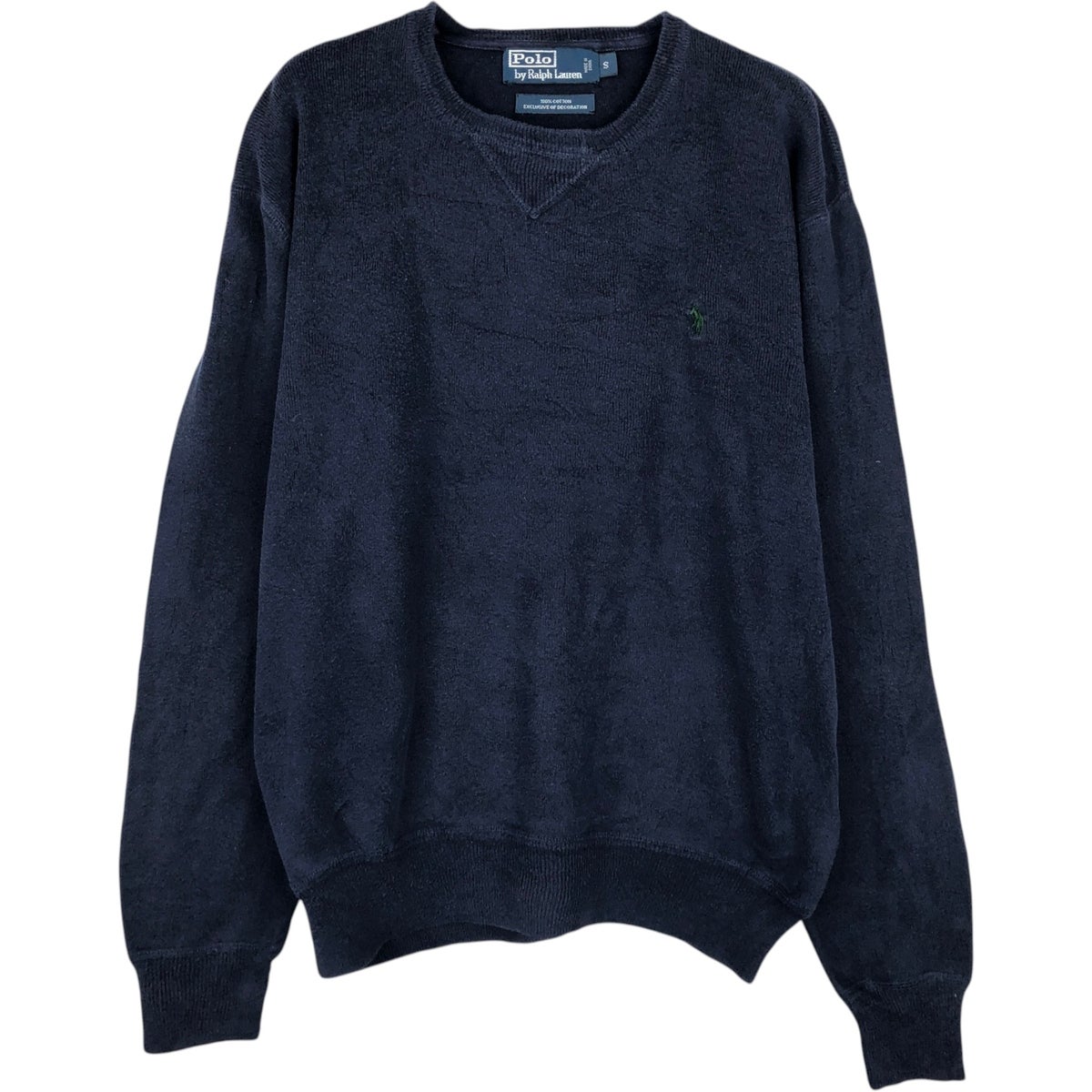 古着 ラルフローレン Ralph Lauren POLO by Ralph Lauren ワンポイント コットンニットセーター メンズM相当/eaa618577 古着 ラルフローレン Ralph Lauren POLO by Ralph Lauren ワンポイント