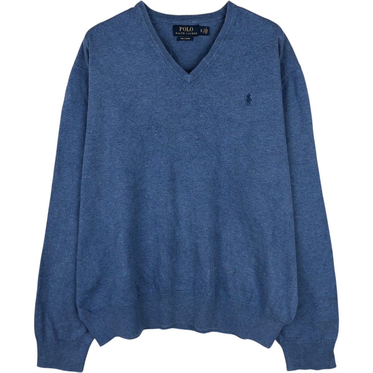 古着 ラルフローレン Ralph Lauren POLO RALPH LAUREN PIMA COTTON V