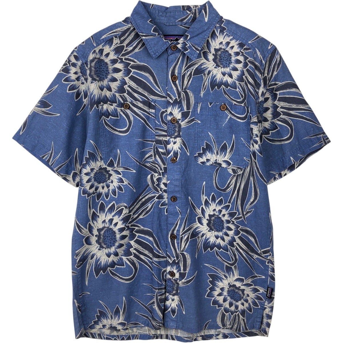 【新品】PATAGONIA (パタゴニア) バタロハ シャツ、アロハシャツ 新品 未使用 Patagonia パタロハ シャツ 定番アロハシャツ ナチュラル