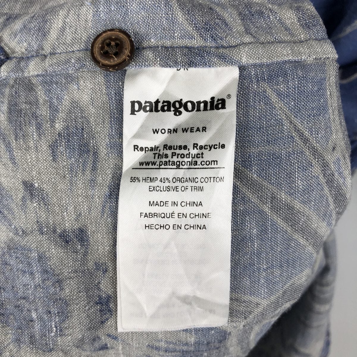 古着 パタゴニア Patagonia バックステップシャツ 53139SP18 総柄 花柄
