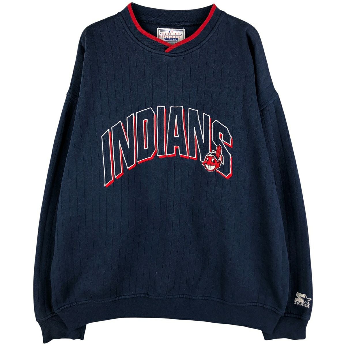 古着 90年代 スターター Starter MLB CLEVELAND INDIANS