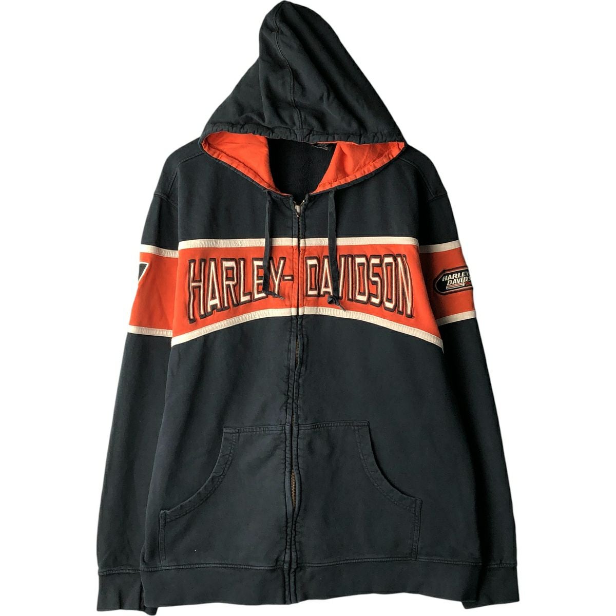 古着 ハーレーダビッドソン Harley-Davidson スウェットフルジップ