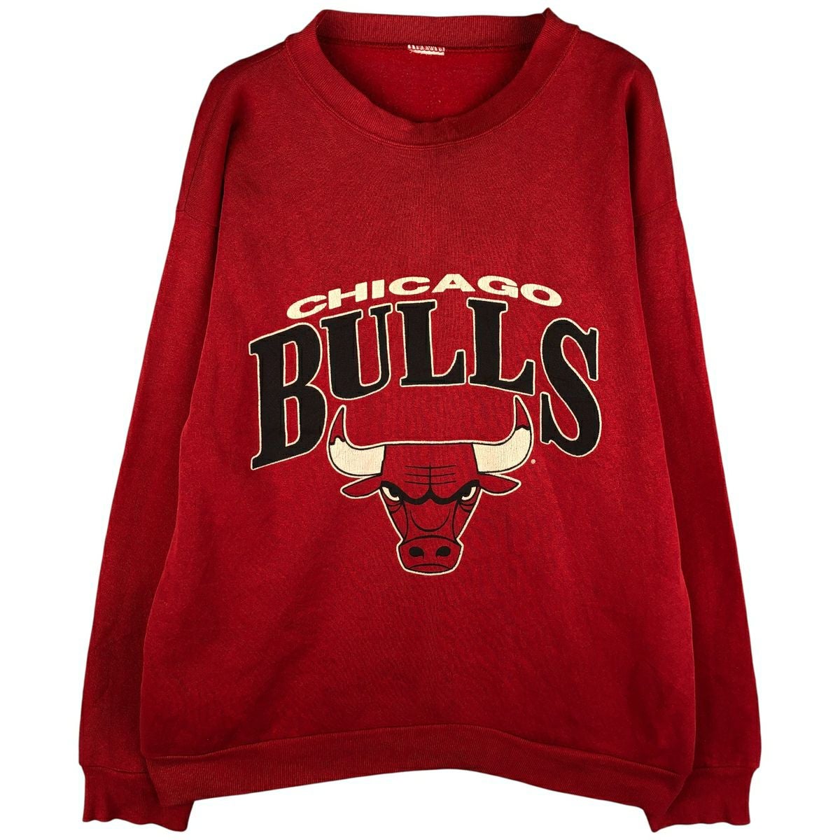 古着 90年代 TOP HALF NBA CHICAGO BULLS シカゴ ブルズ ロゴプリントT
