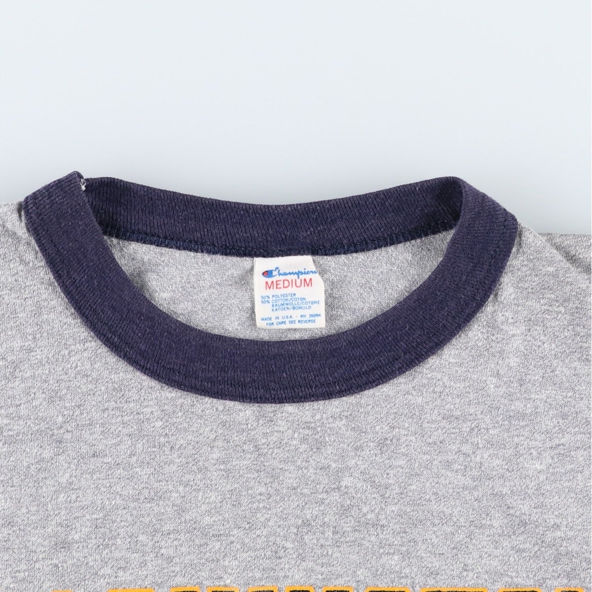 古着 80年代 チャンピオン Champion トリコタグ カレッジTシャツ USA製 古着 80年代 チャンピオン Champion トリコタグ カレッジTシャツ USA製