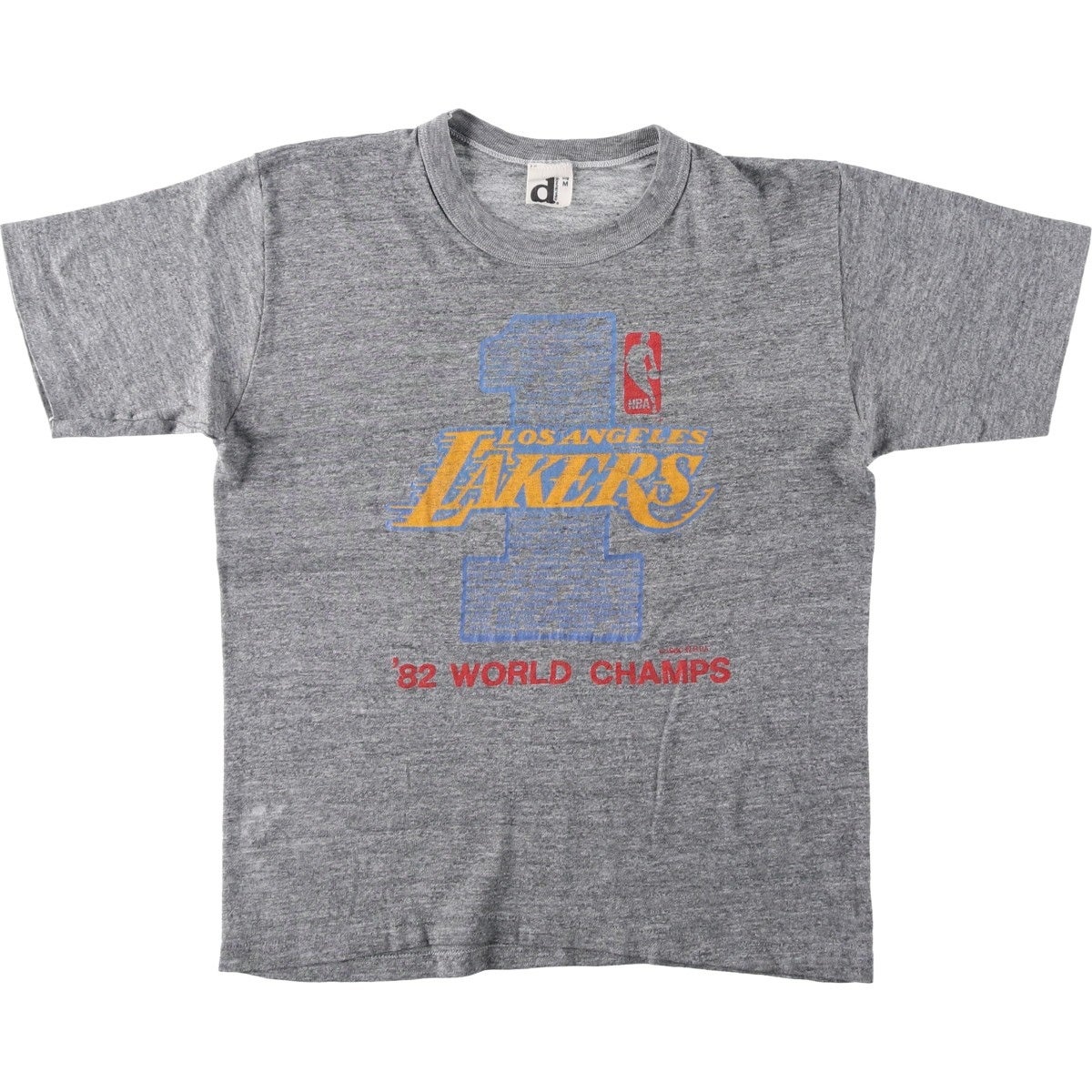 古着 80年代 NBA LOS ANGELES LAKERS ロサンゼルス レイカーズ ロゴT