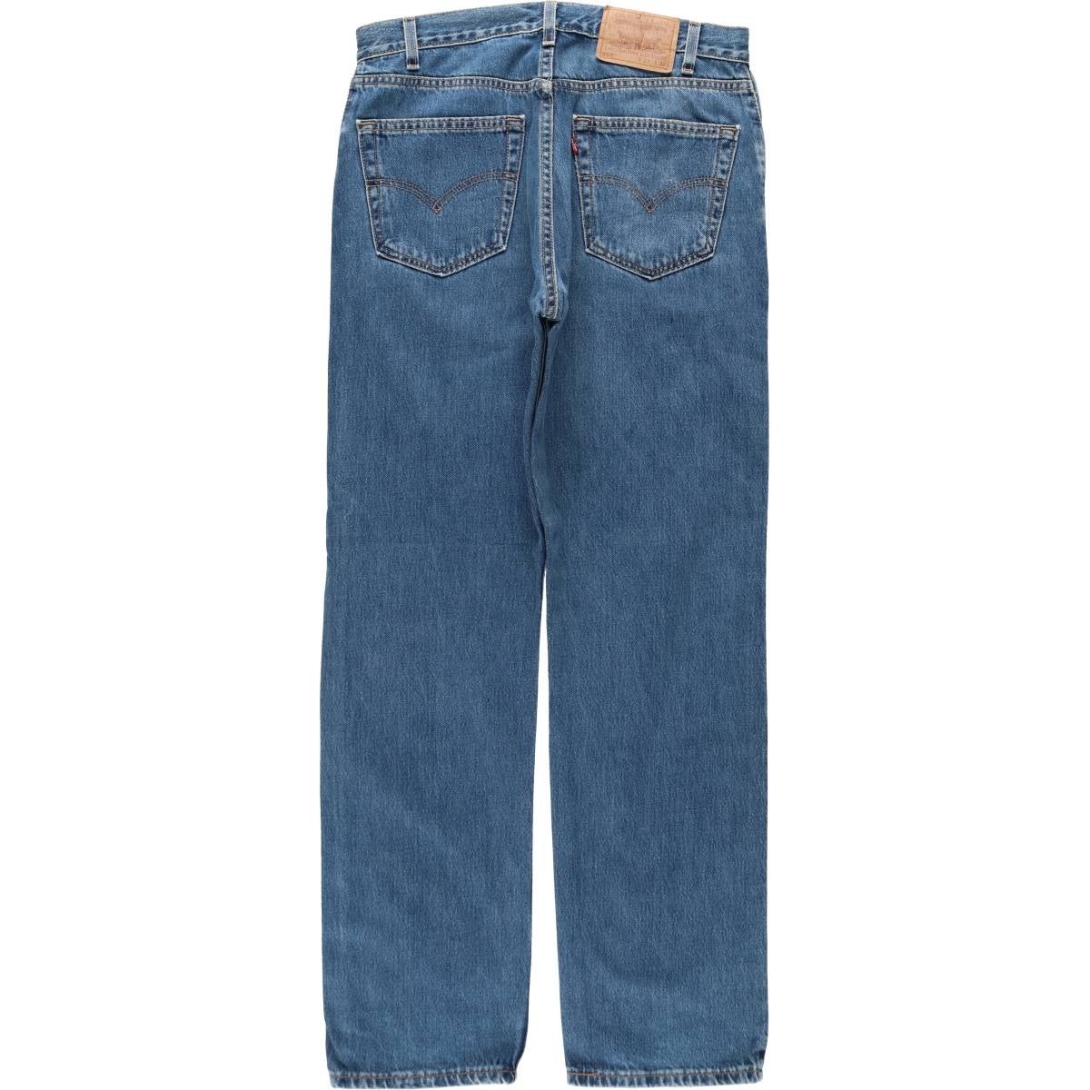 古着 00年代 リーバイス Levi's 505 REGULAR FIT STRAIGHT LEG テーパードデニムパンツ USA製 メンズw33相当/eaa645249 古着 00年代 リーバイス Levis 505 REGULAR FIT STRAIGHT LEG