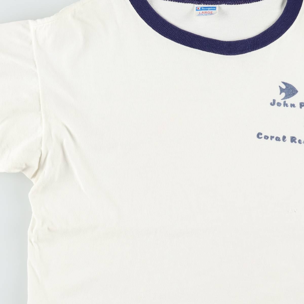 古着 70年代 チャンピオン Champion バータグ リンガーTシャツ USA製