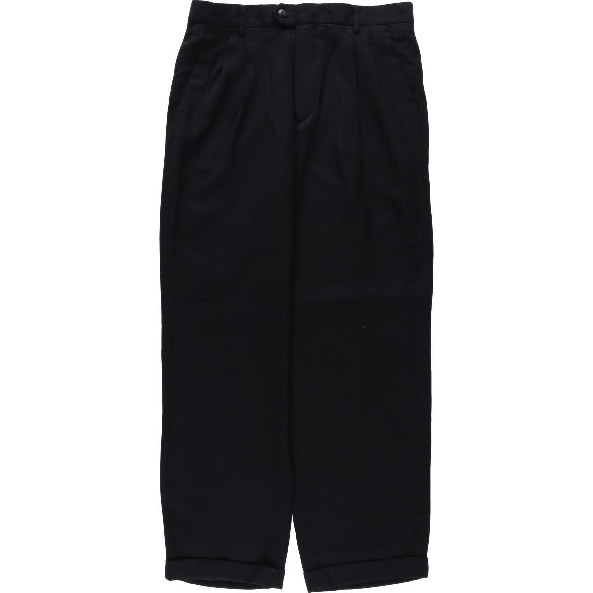 古着 LOUIS RAPHAEL ツータック ウールパンツ スラックス メンズw36