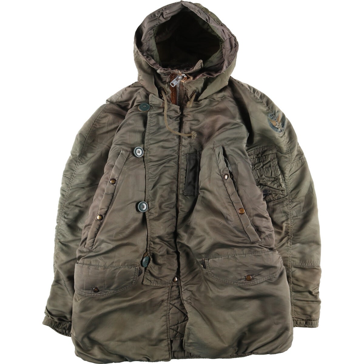 古着 40年代 米軍実品 U.S.NAVY 前期 ミリタリー サルベージパーカー