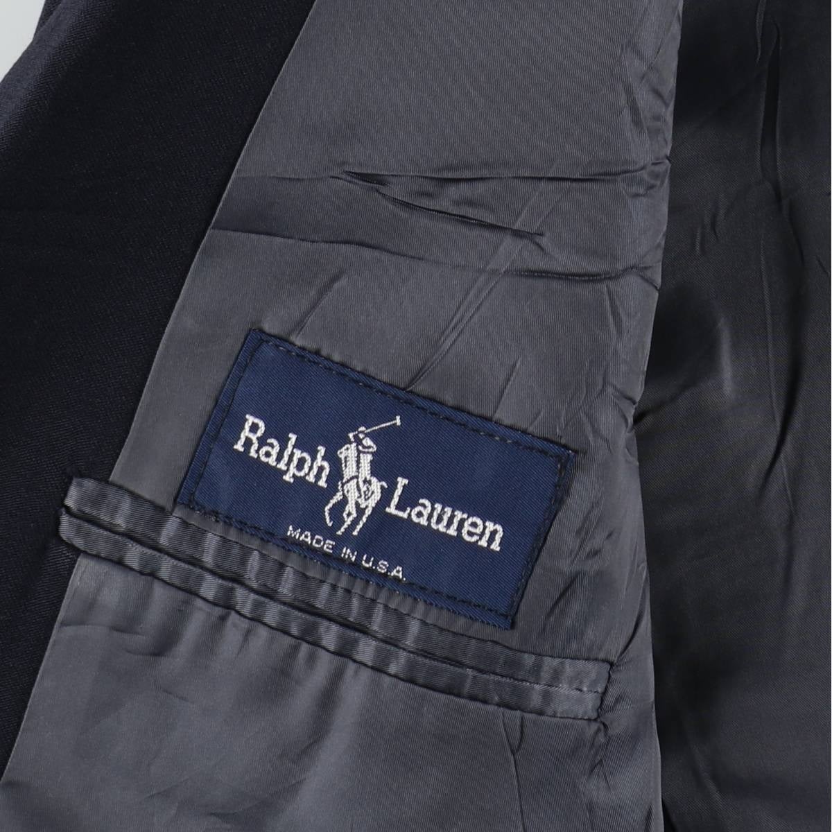古着 90年代 ラルフローレン Ralph Lauren POLO by Ralph Lauren 紺