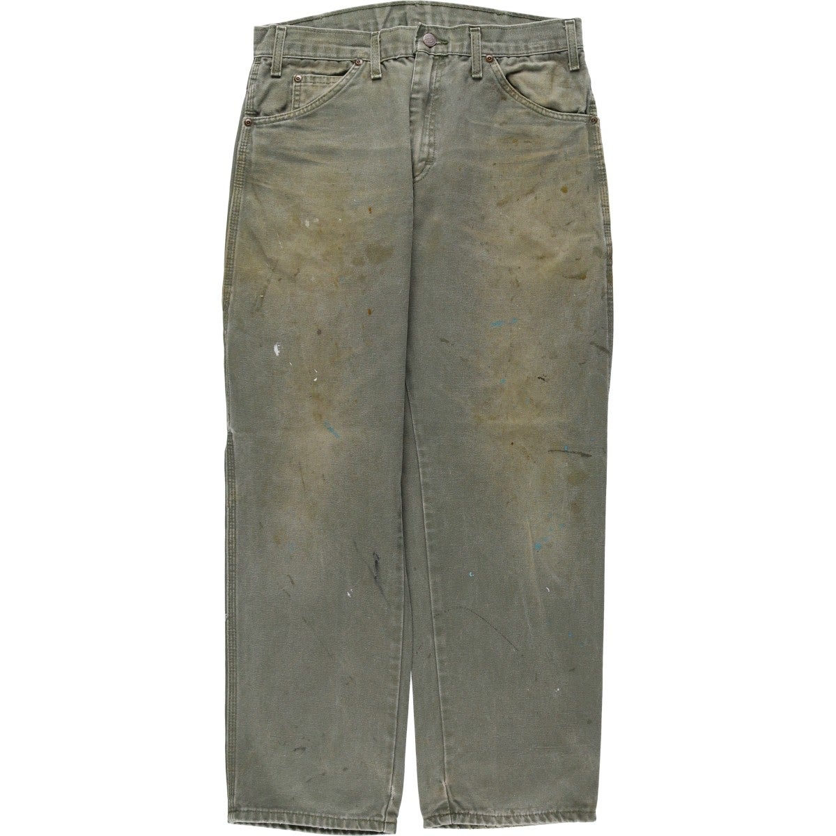 古着 ディッキーズ Dickies ダックペインターパンツ メンズw34相当