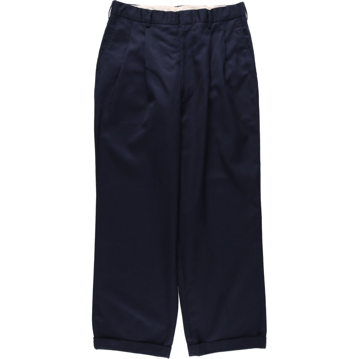 古着 Jean De Nimes ツータック コーデュロイパンツ メンズw37相当