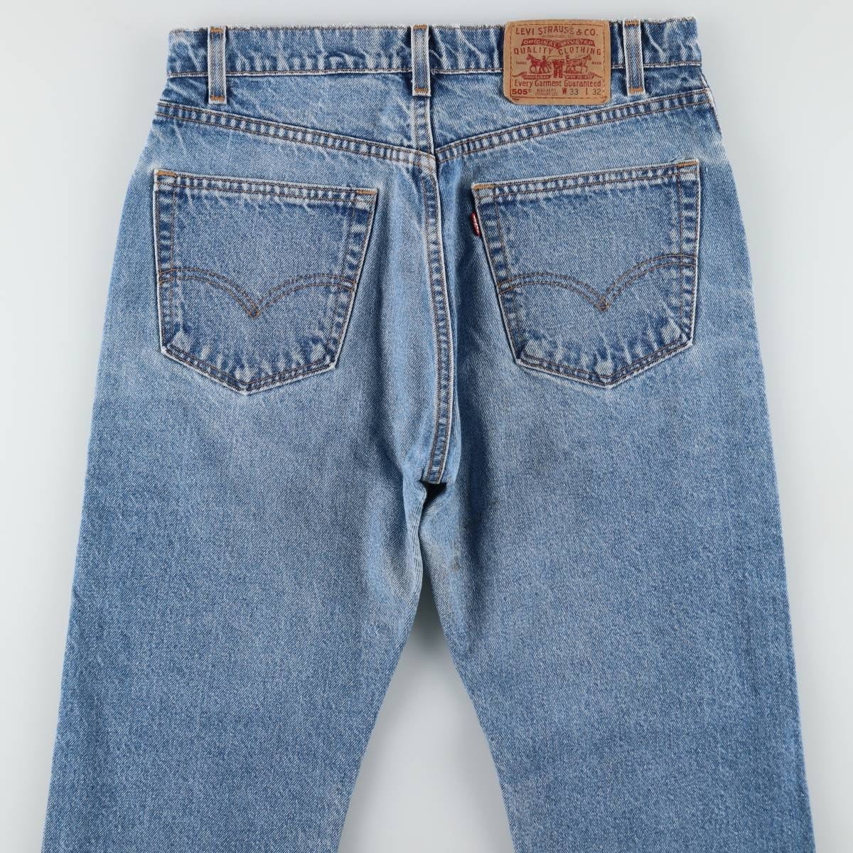 古着 90年代 リーバイス Levis 505-0217 REGULAR FIT STRAIGHT LEG