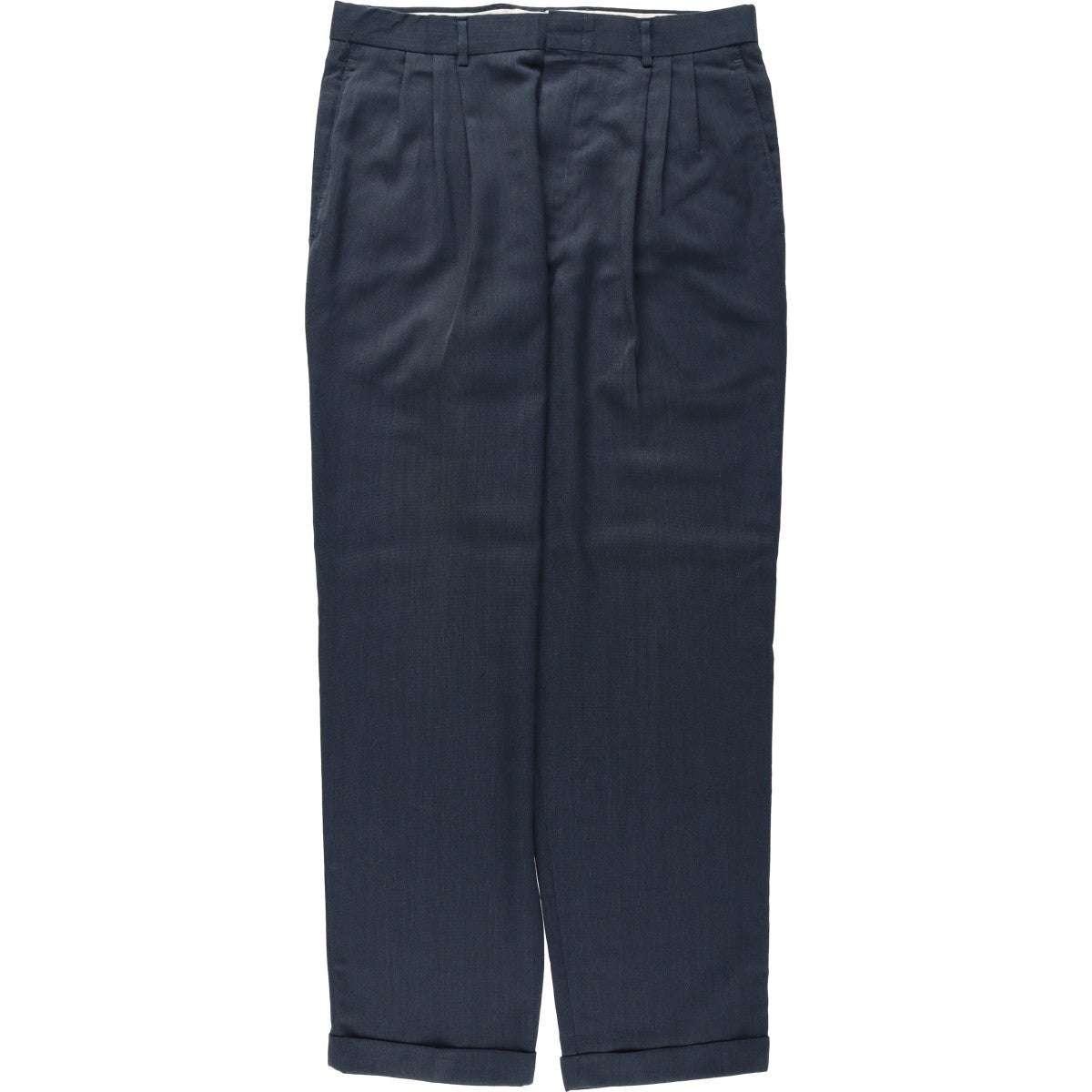 古着 ドッカーズ DOCKERS チェック柄 ツータック スラックスパンツ