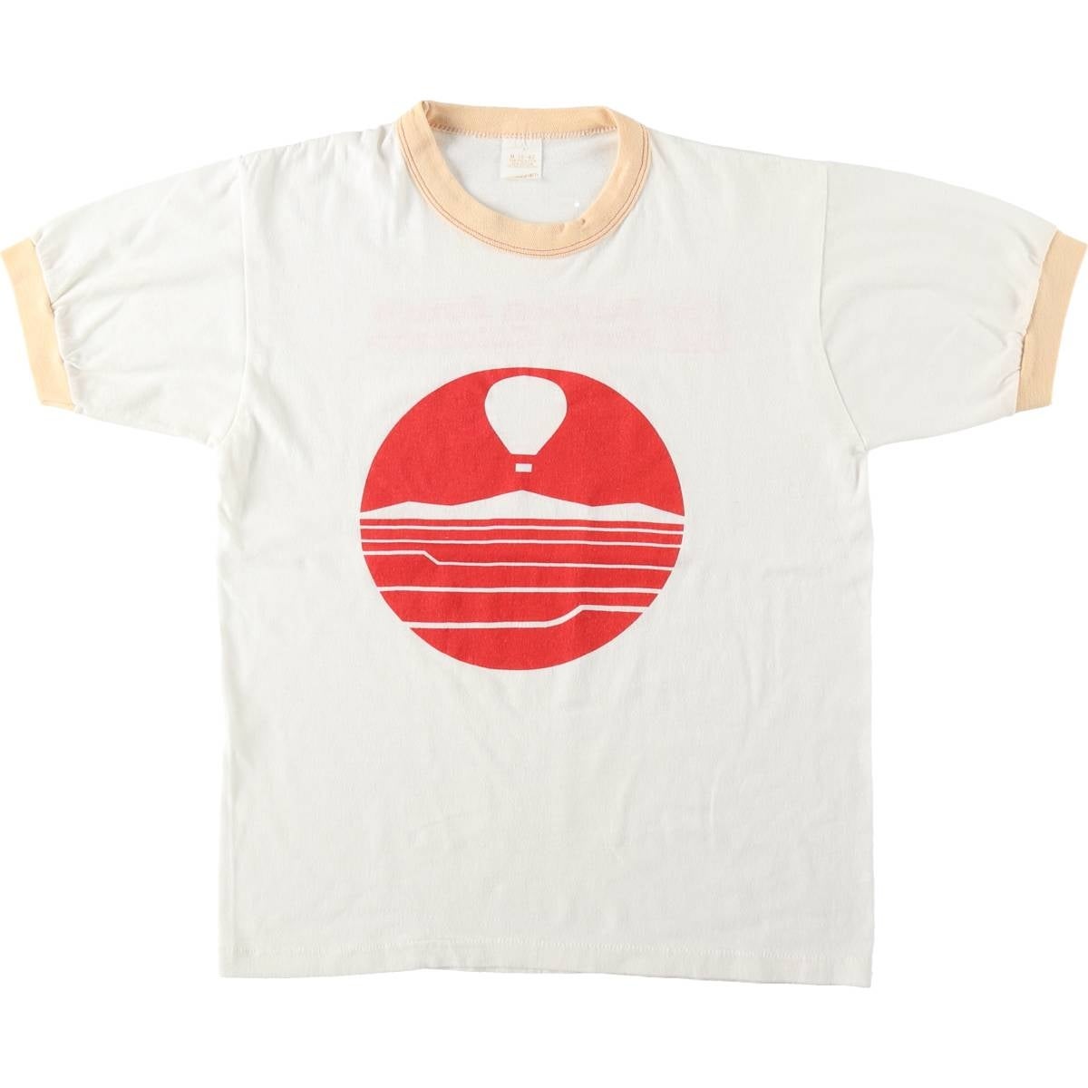 古着 SPRINGFOOT リンガーTシャツ USA製 メンズM相当 ヴィンテージ