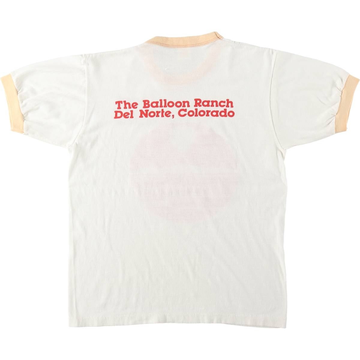 古着 SPRINGFOOT リンガーTシャツ USA製 メンズM相当 ヴィンテージ