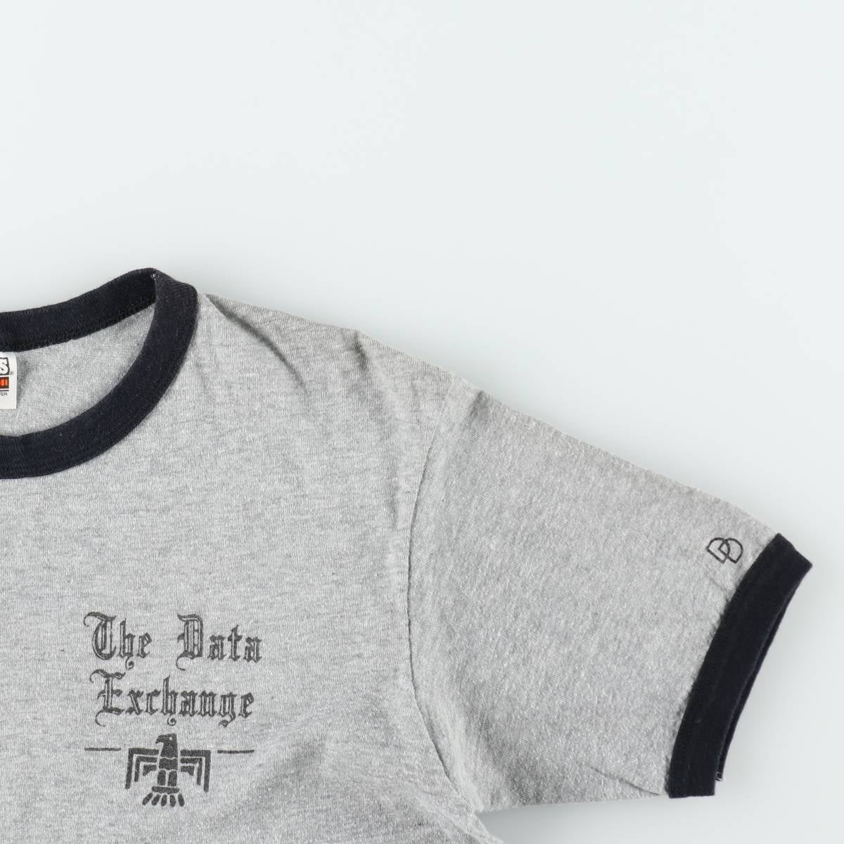 Hanes旧タグ、ロックバンド AMBROSIA Tシャツ USA製 古着 80年代 ヘインズ Hanes POLY COTTON オレンジタグ リンガーT
