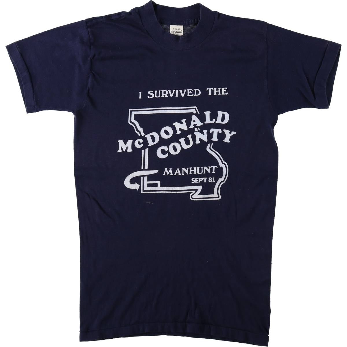 古着 80年代 Sportswear リンガーTシャツ USA製 レディースS相当