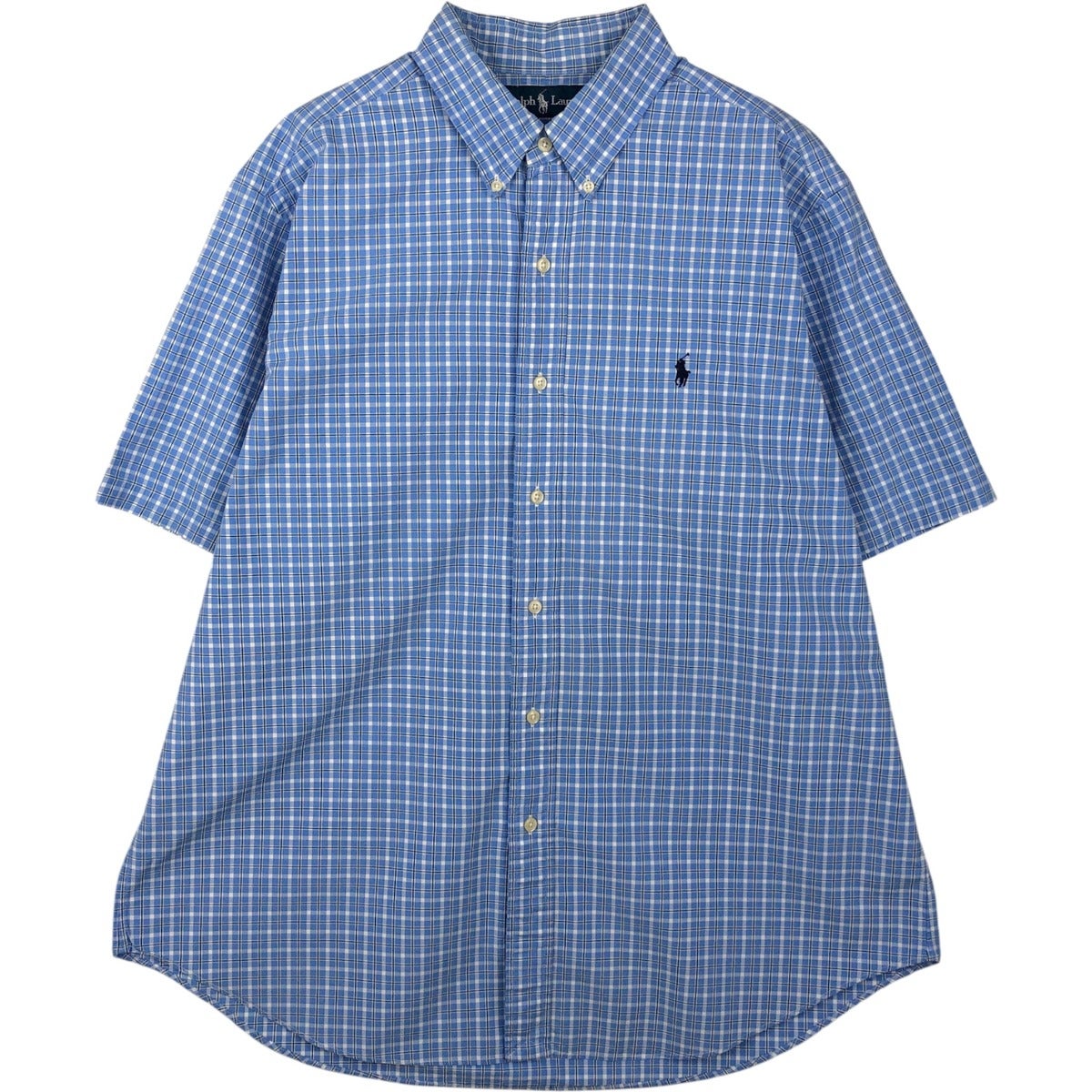 古着 ラルフローレン Ralph Lauren CLASSIC FIT 半袖 ボタンダウン