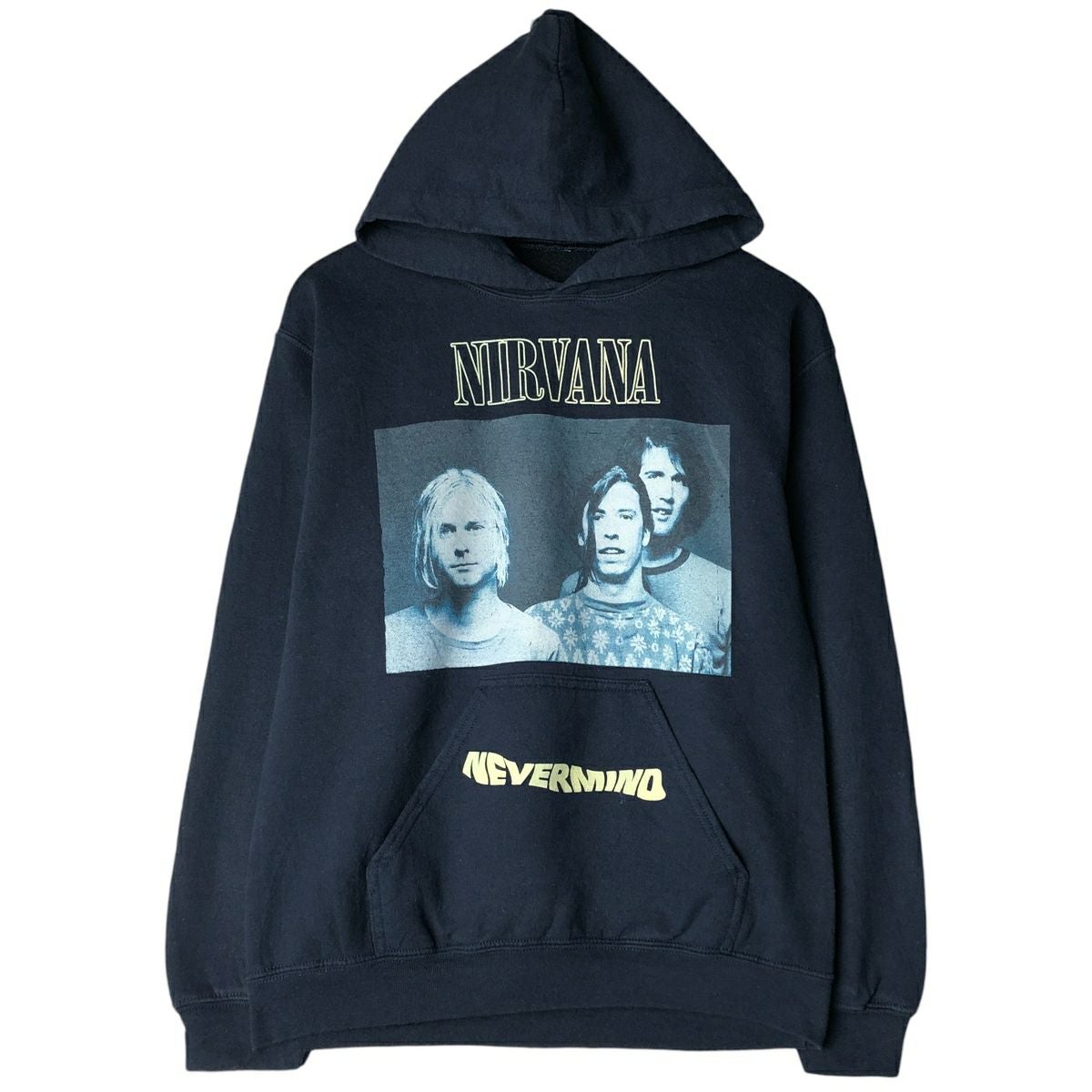 古着 NIRVANA ニルヴァーナ バンド スウェットプルオーバーパーカー