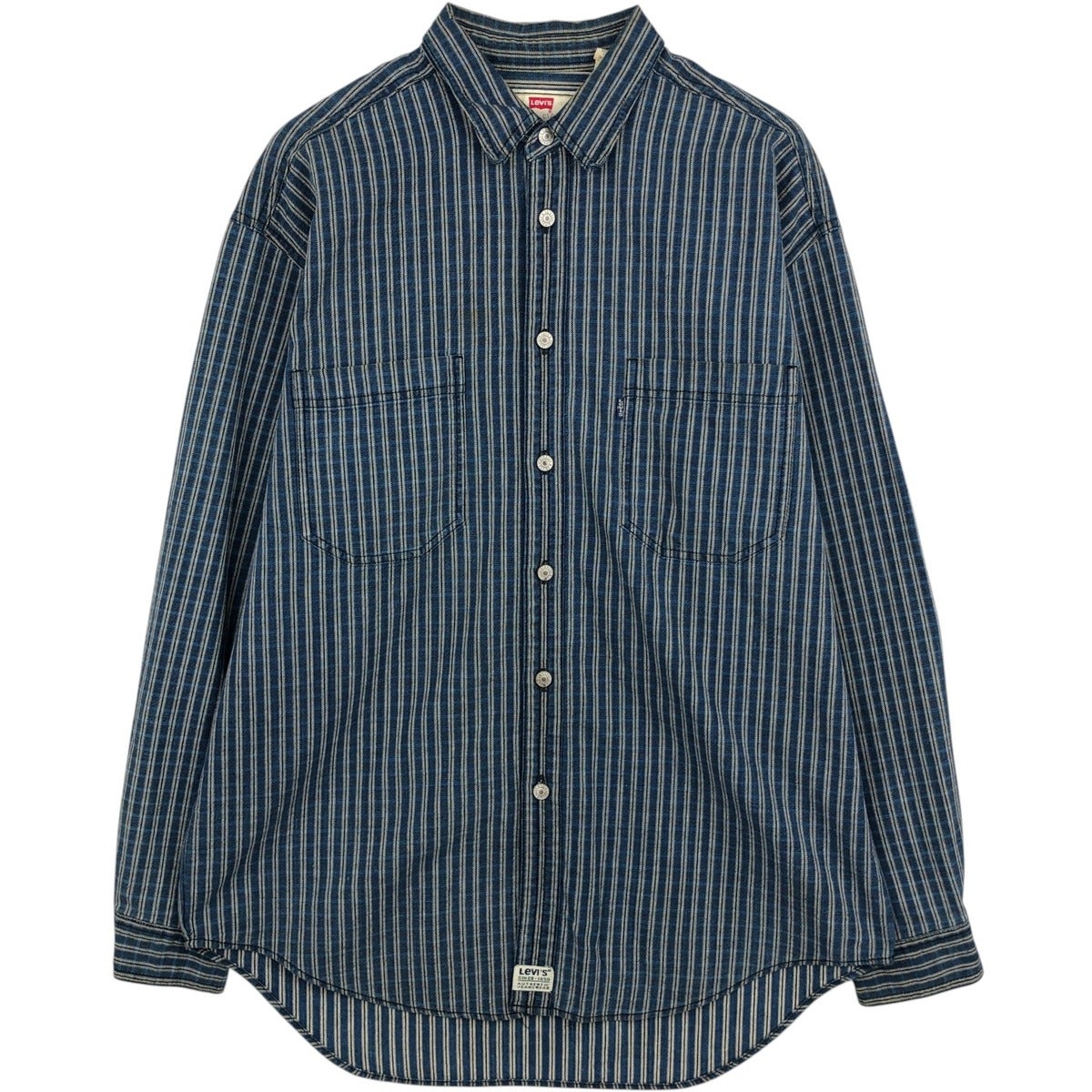 古着 90年代 リーバイス Levis 長袖 デニム ウエスタンシャツ メンズXL