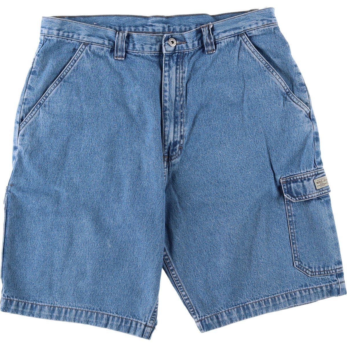 古着 ラングラー Wrangler デニムカーゴショーツ ハーフパンツ メンズ
