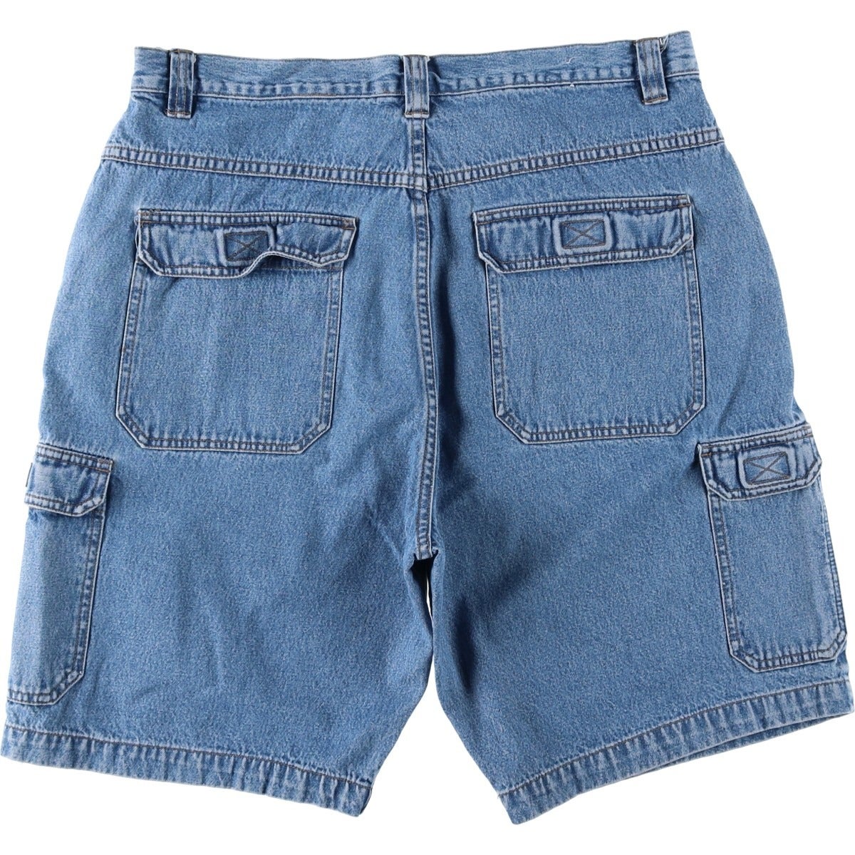 古着 ラングラー Wrangler デニムカーゴショーツ ハーフパンツ メンズ