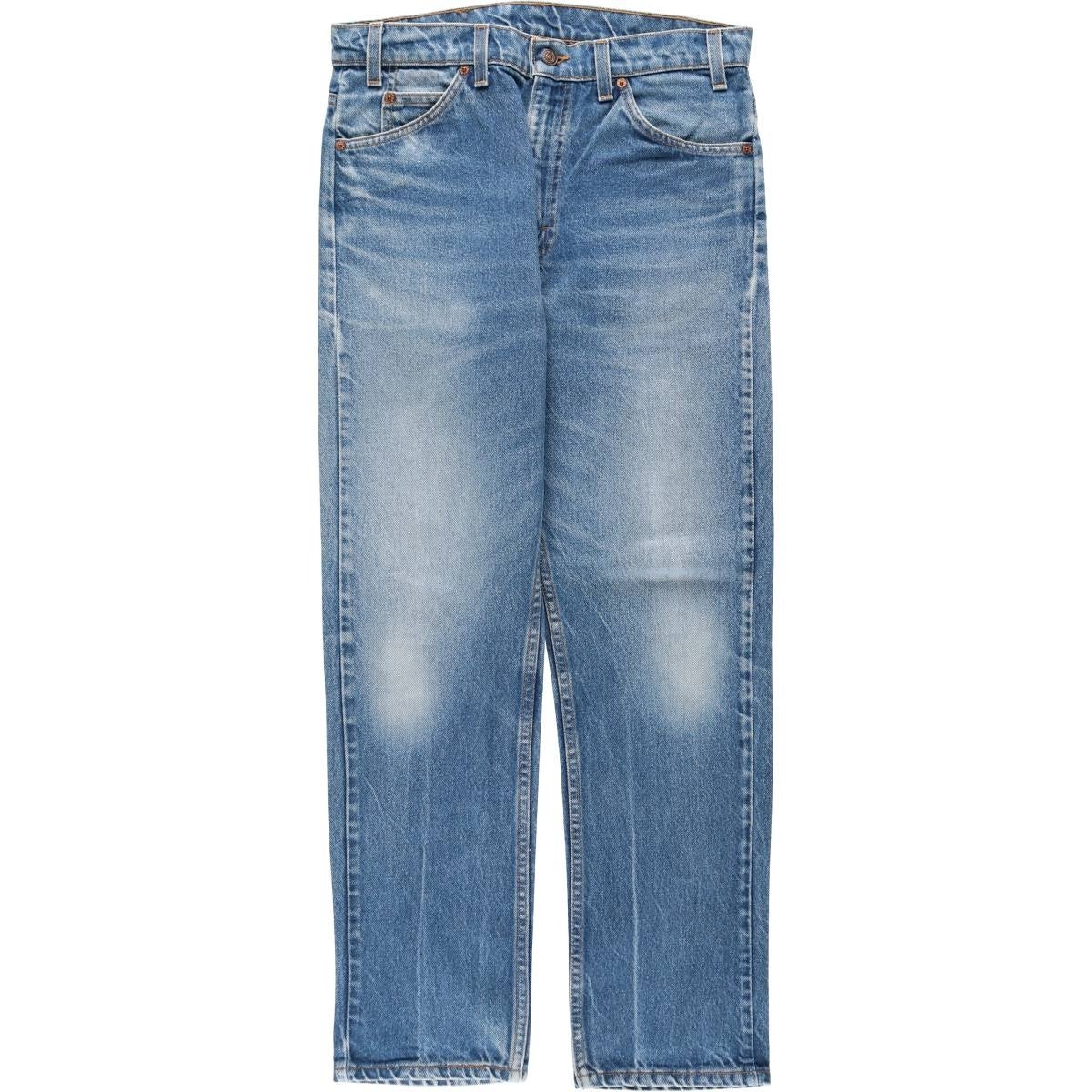 古着 90年代 リーバイス Levis 505 REGULAR FIT STRAIGHT LEG オレンジ
