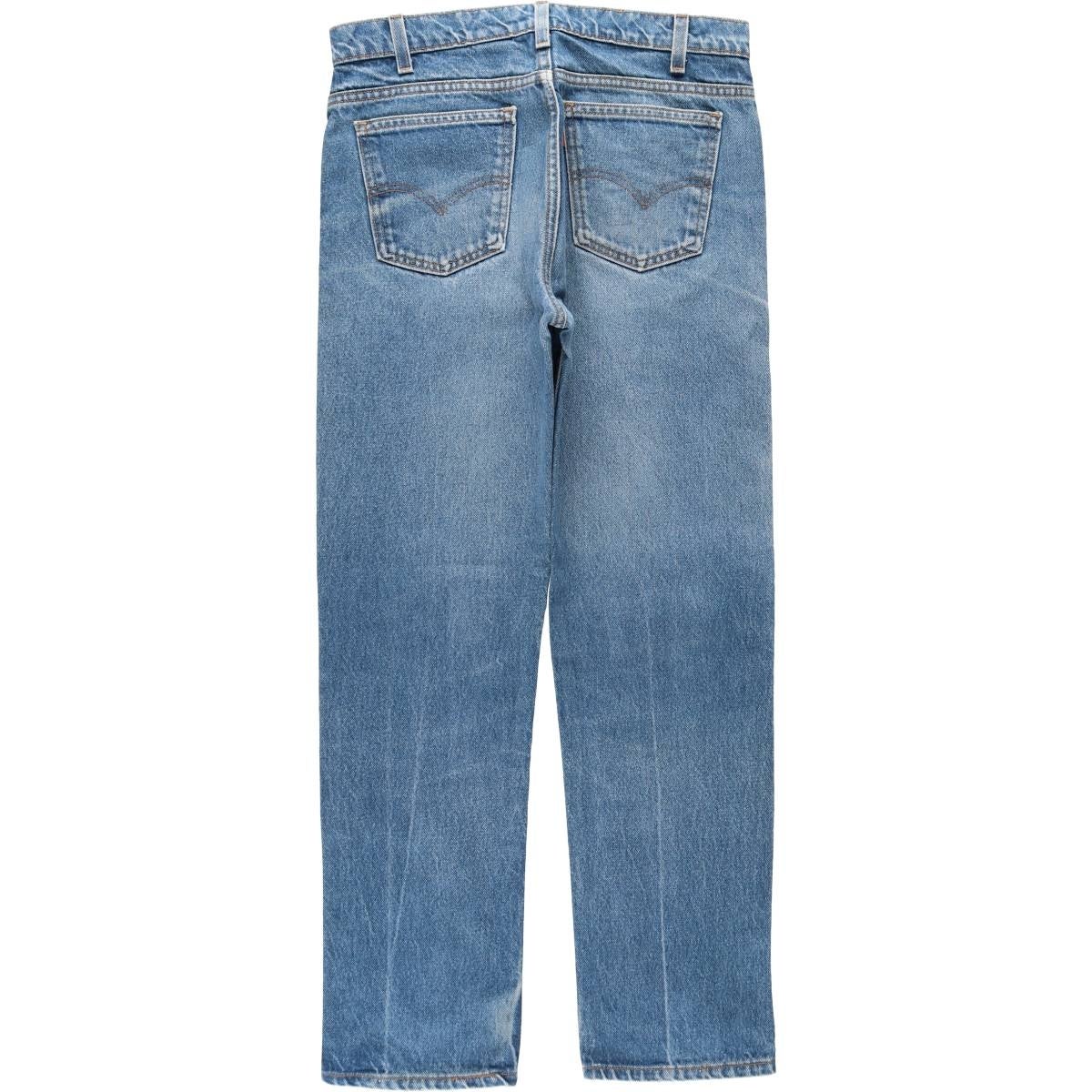古着 90年代 リーバイス Levis 505 REGULAR FIT STRAIGHT LEG オレンジ