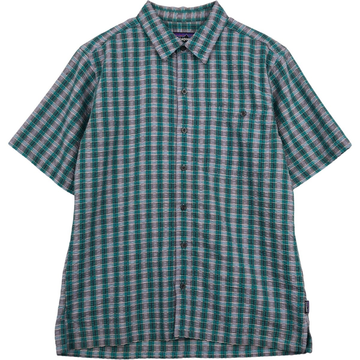 古着 パタゴニア Patagonia MIGRATION HEMP SHIRT 53138SP14 チェック
