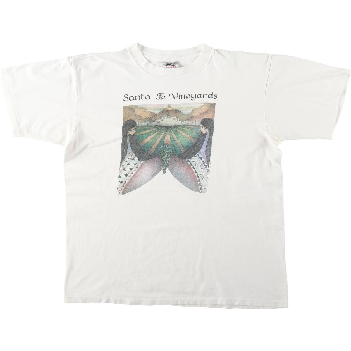 古着 90年代 オニータ ONEITA POWER-T ネコ柄 アニマルTシャツ USA製