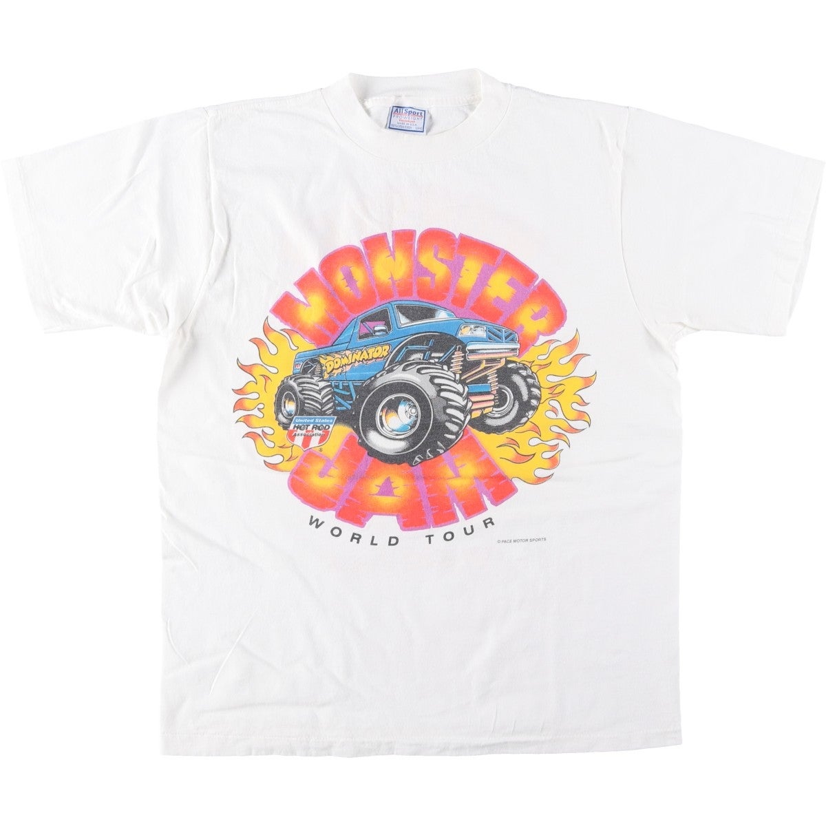 古着 90年代 All Sport MONSTER JAM モーターサイクル バイクTシャツ