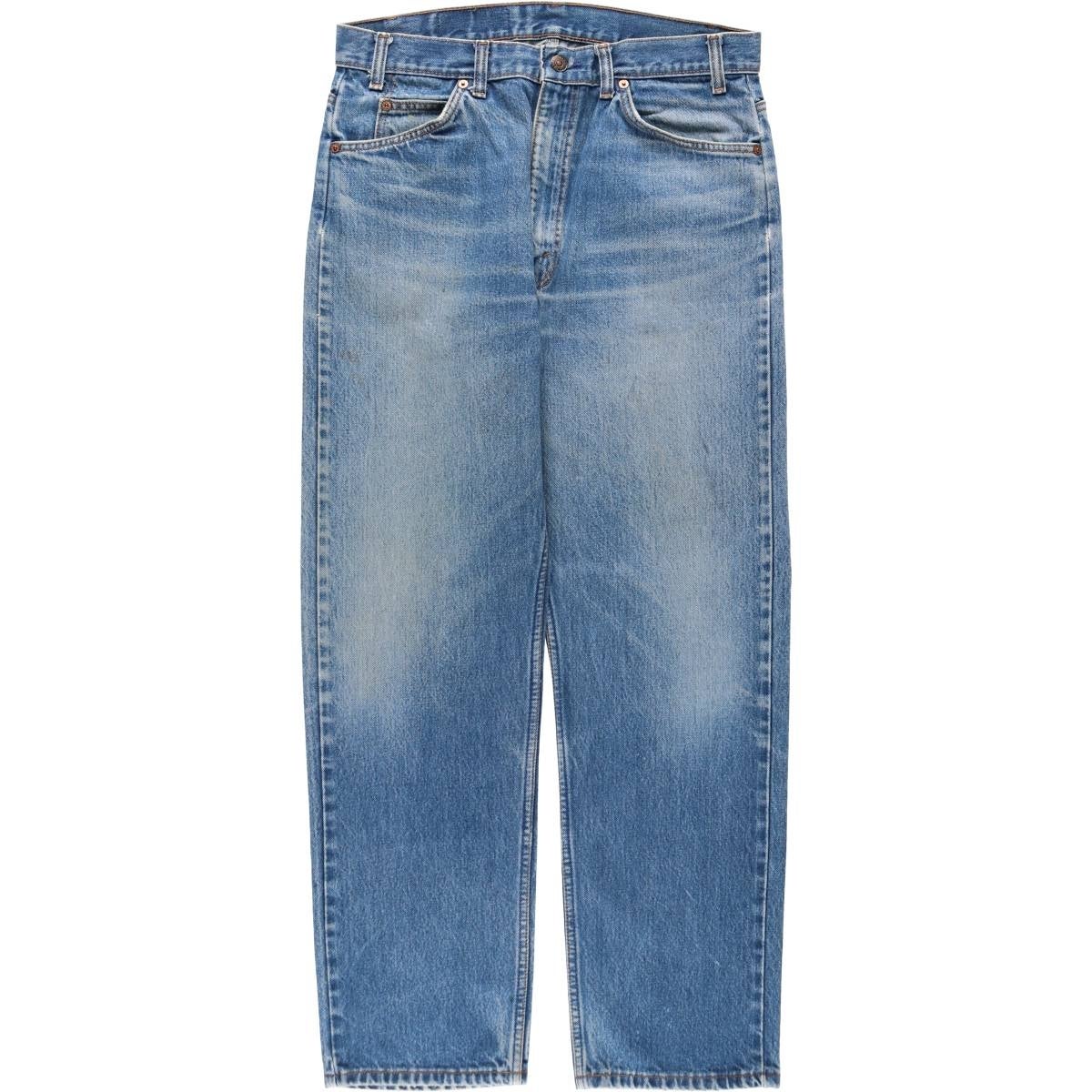 古着 リーバイス Levis 505 オレンジタブ テーパードデニムパンツ