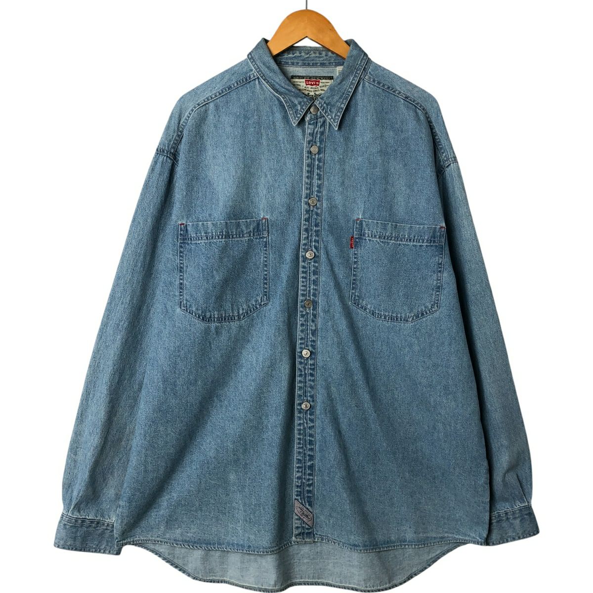 古着 80年代 リーバイス Levis チェック柄 半袖シャツ レディースM相当