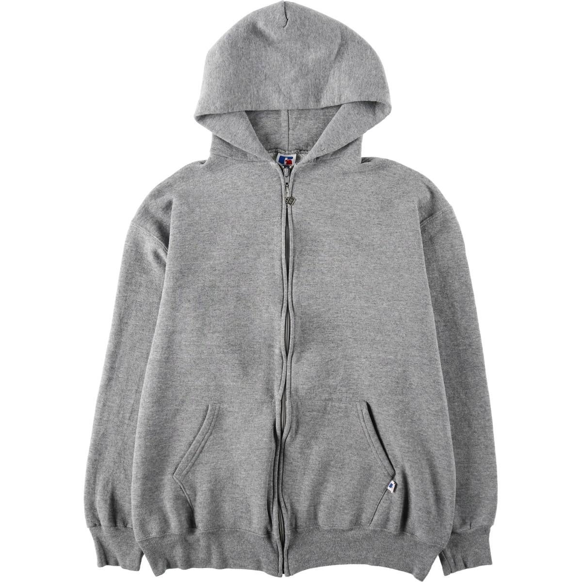 古着 90年代 ラッセル Russell ATHLETIC スウェットフルジップパーカー