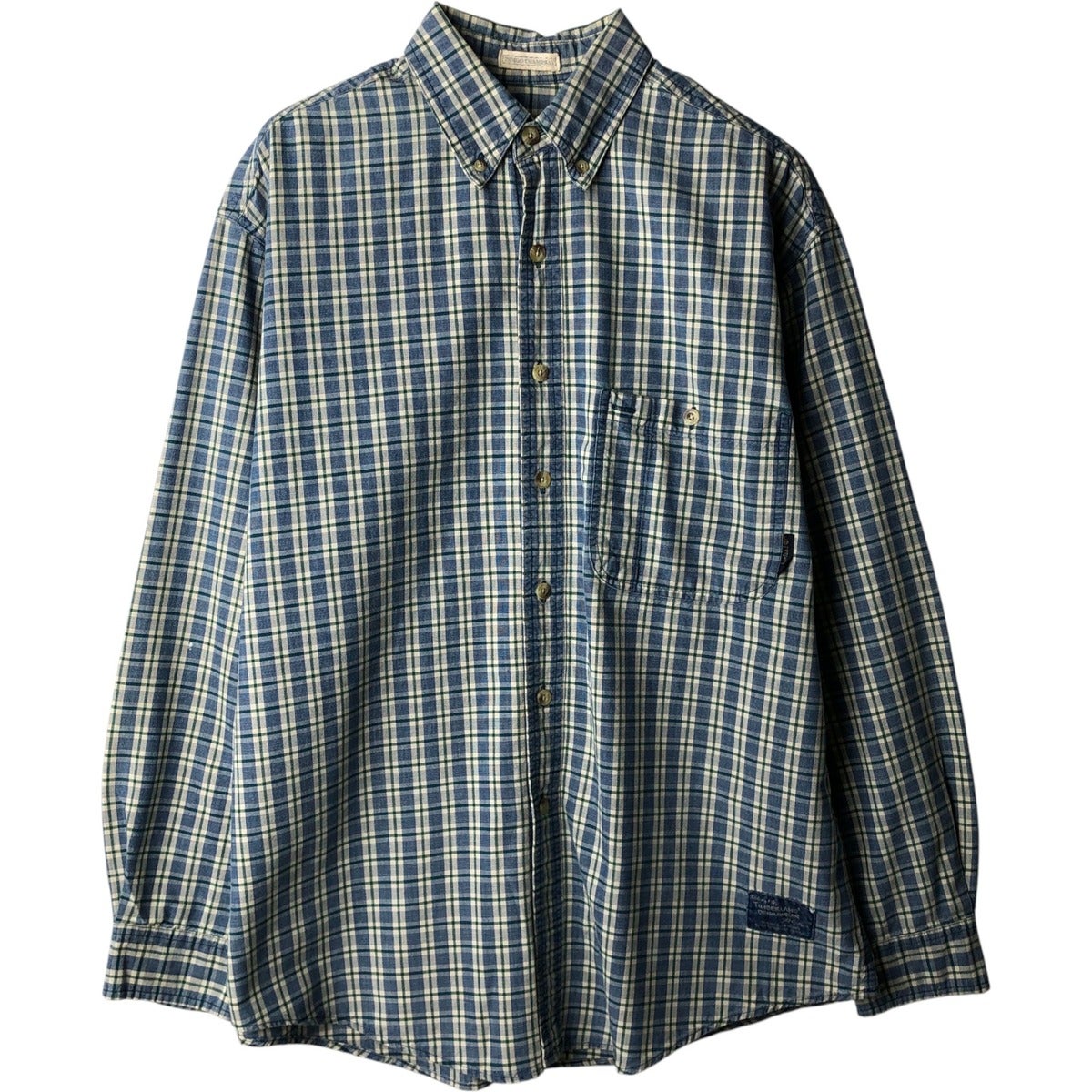 古着 90～00年代 オービス ORVIS ヘンプ×コットンベスト メンズL相当