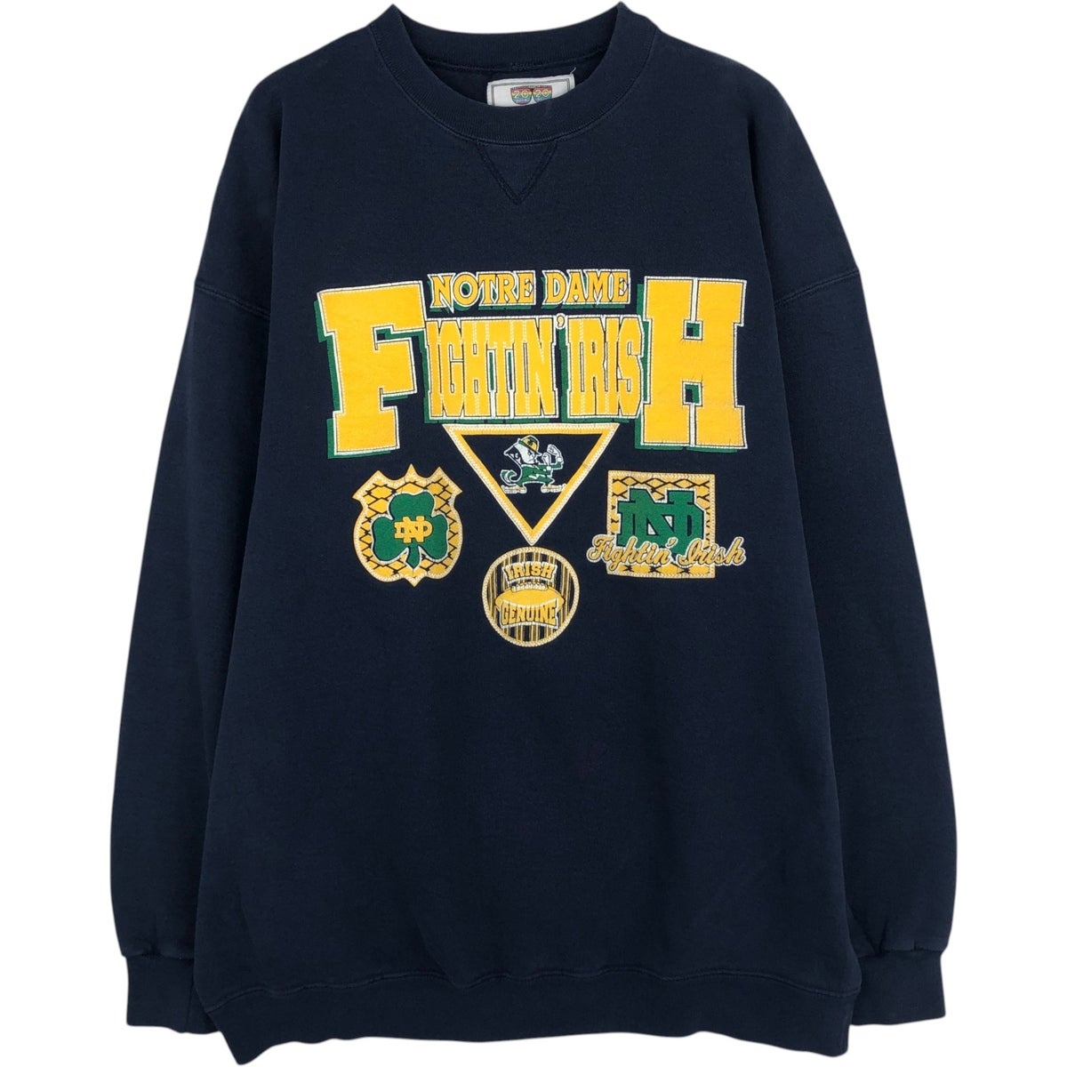 古着 90年代 TEAM EDITION APPAREL FIGHTIN IRISH ノートルダム大学