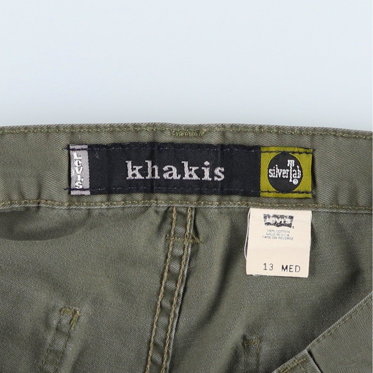 古着 90年代 リーバイス Levis SILVER TAB シルバータブ KHAKIS
