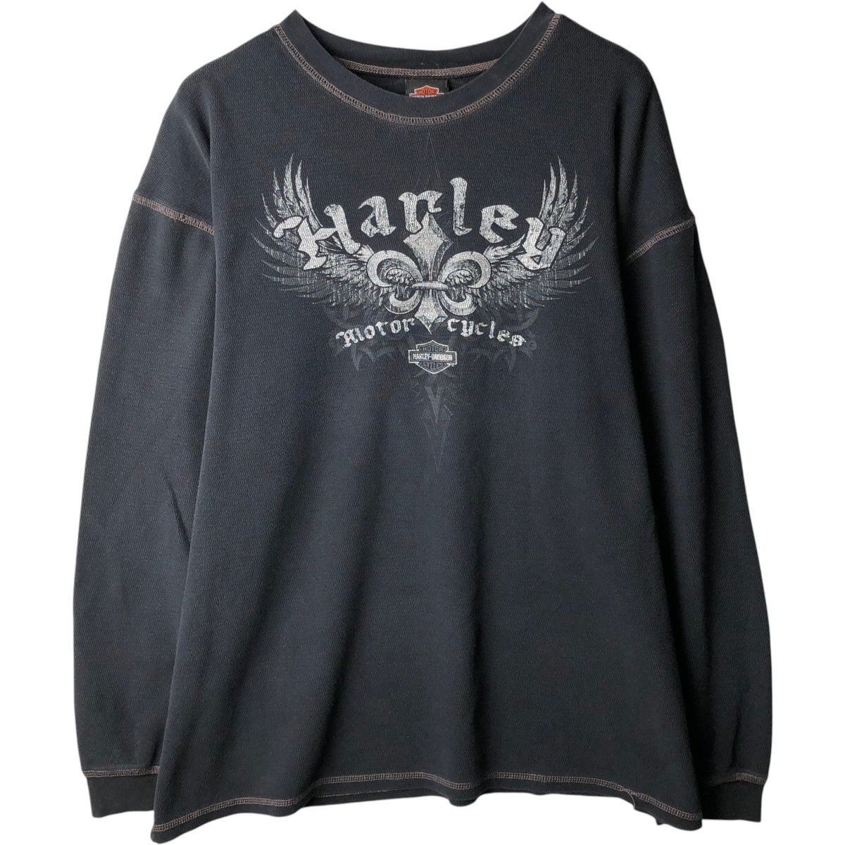 古着 ハーレーダビッドソン Harley-Davidson フード付き モーター