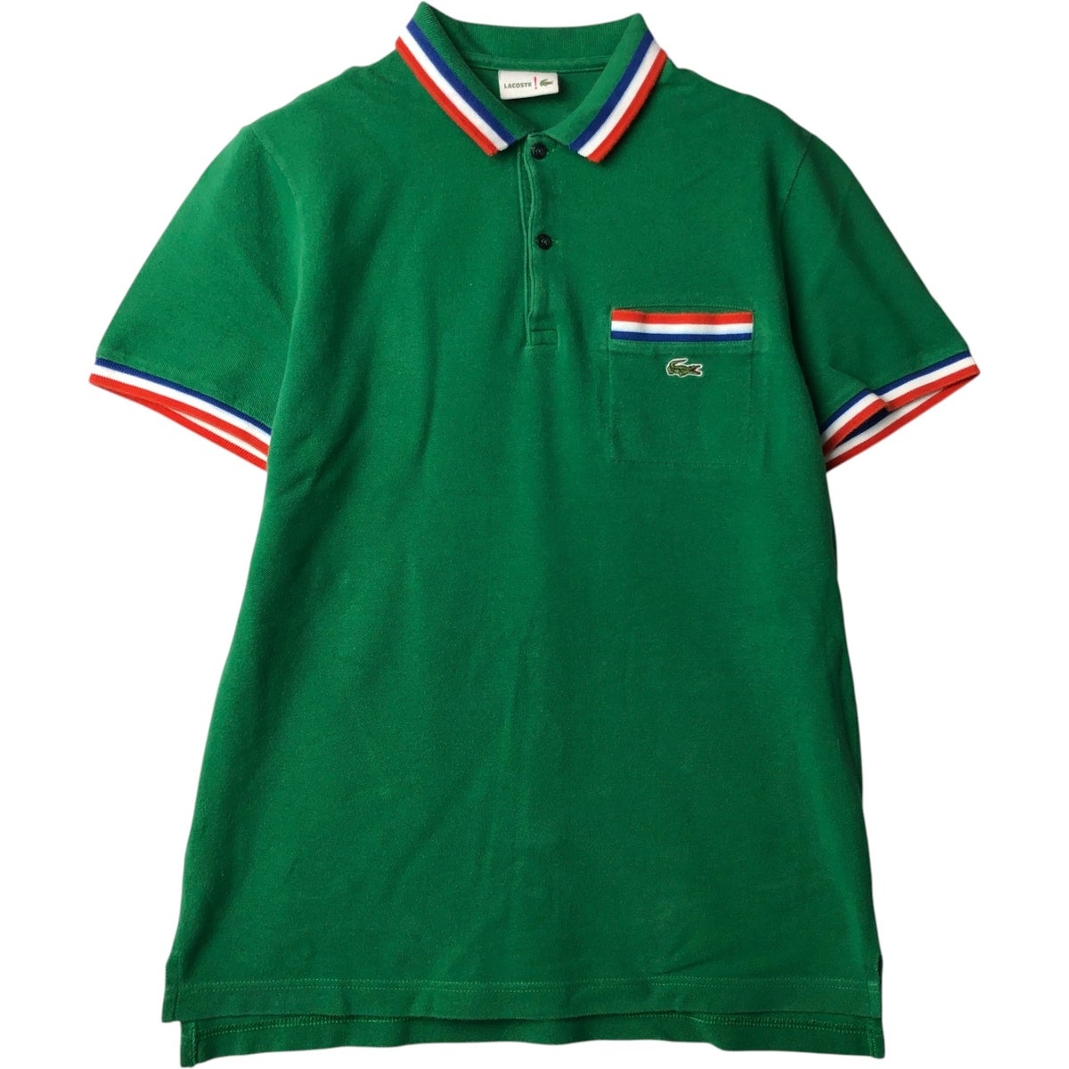 古着 ラコステ LACOSTE IZOD 半袖 ポロシャツ メンズM相当 /eaa477715