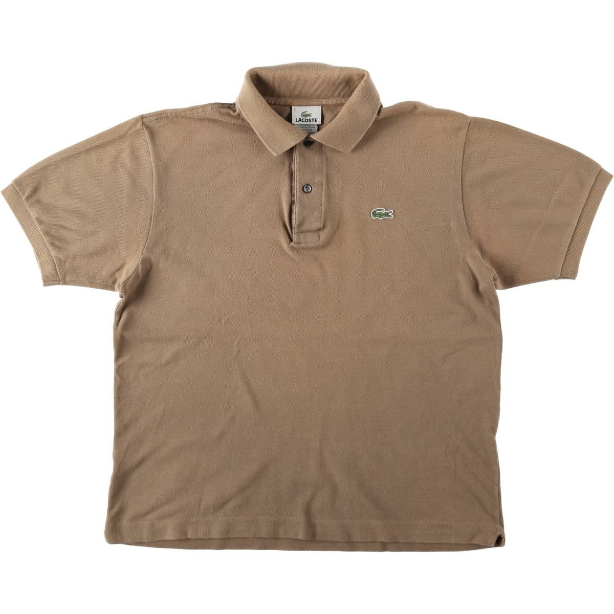 古着 ラコステ LACOSTE フランス企画 半袖 ポロシャツ 5 メンズL相当