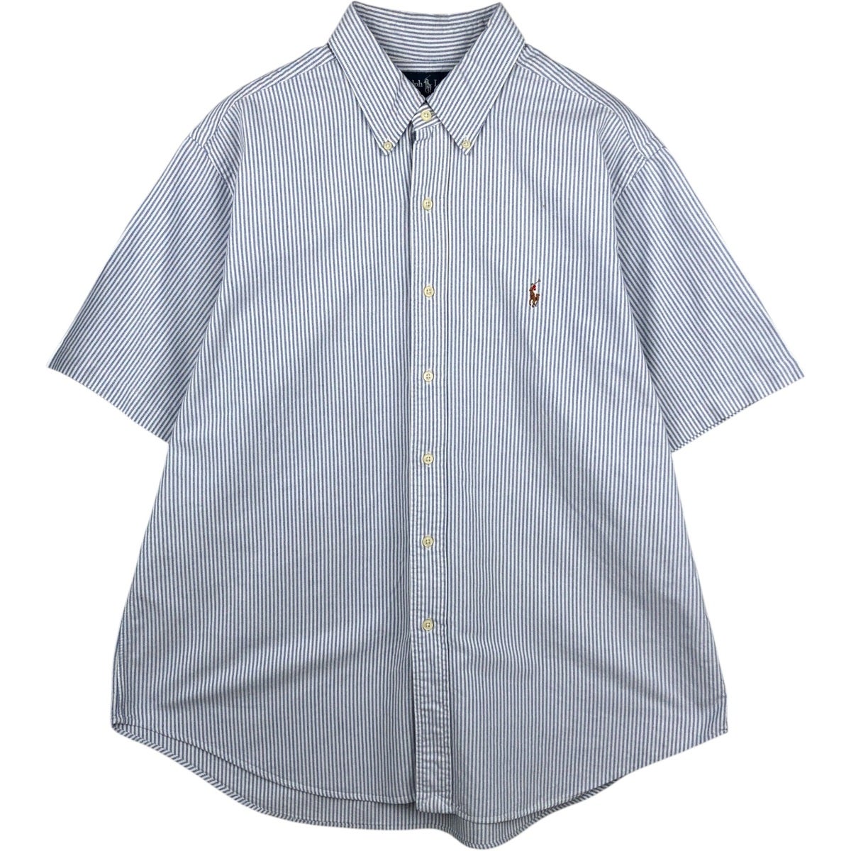 古着 ラルフローレン Ralph Lauren CLASSIC FIT 半袖 ボタンダウン