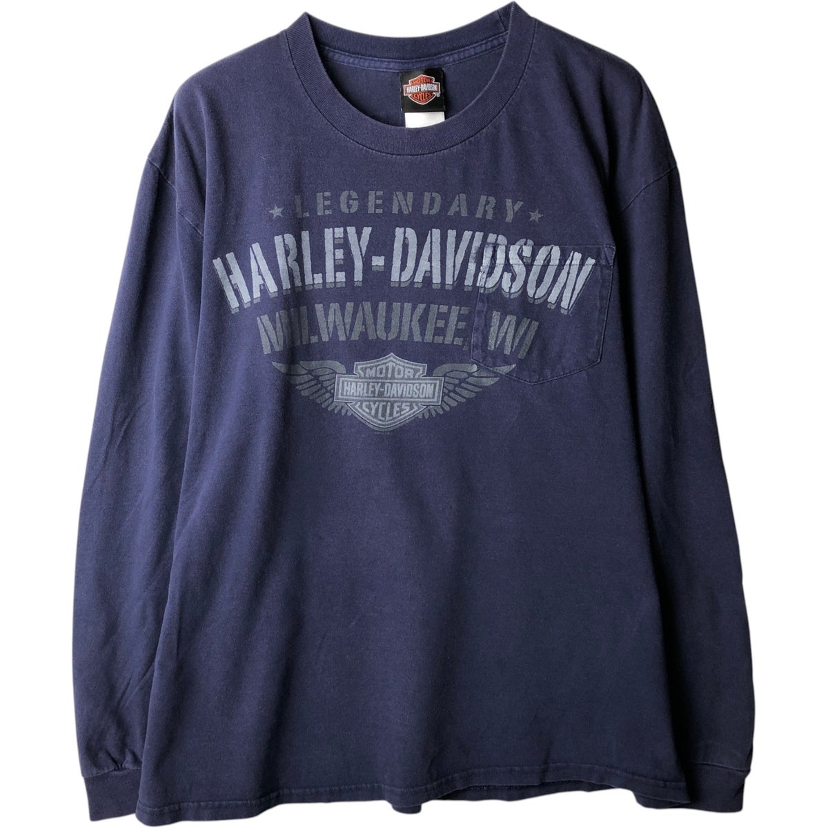 古着 ハーレーダビッドソン Harley-Davidson ロングTシャツ ロンT