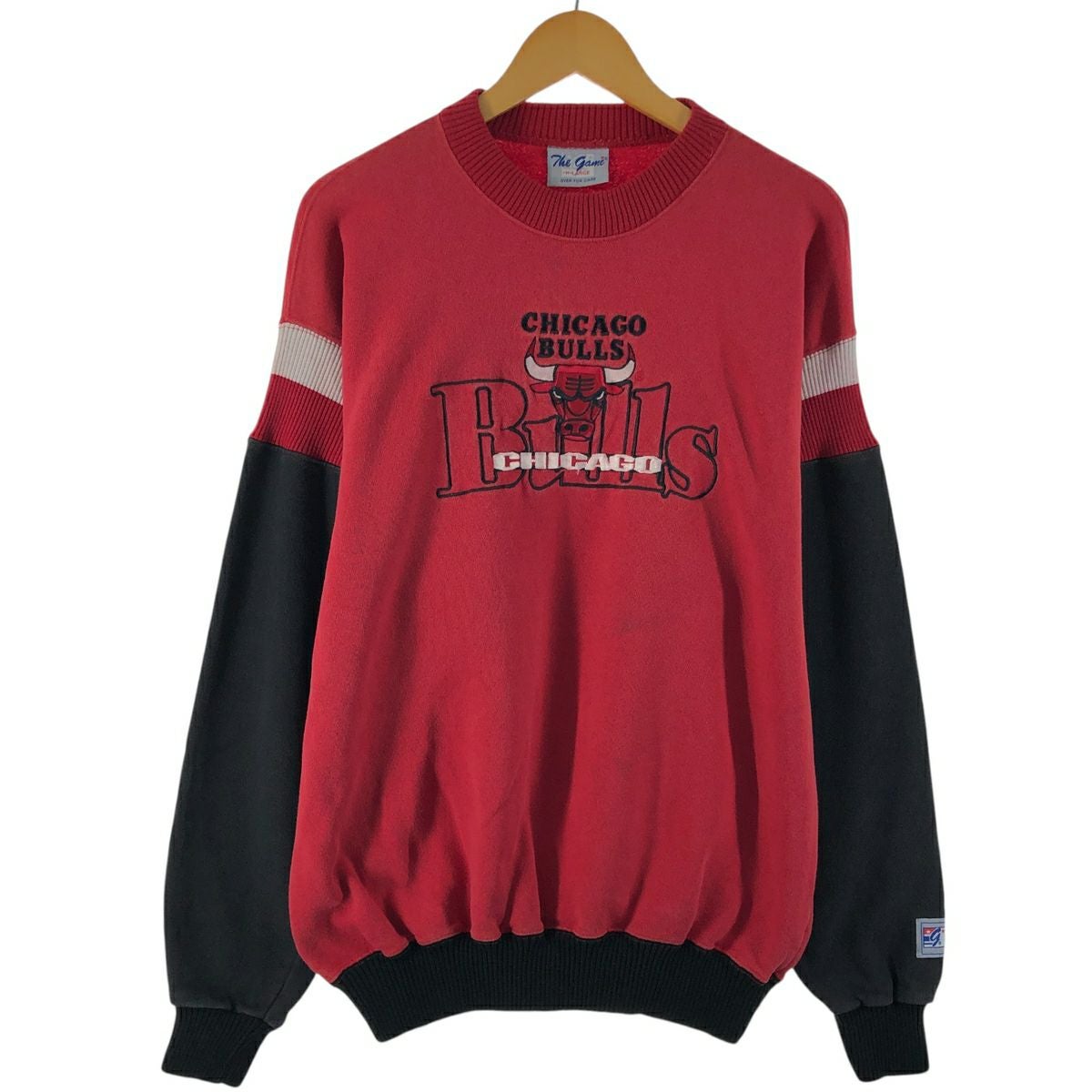 古着 90年代 LOGO7 NBA CHICAGO BULLS シカゴ ブルズ ナイロン