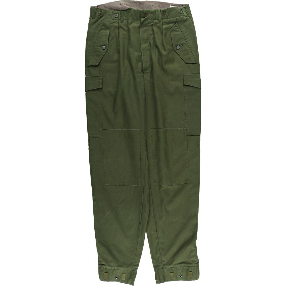 古着 スウェーデン軍実品 ミリタリー カーゴパンツ コンバットパンツ
